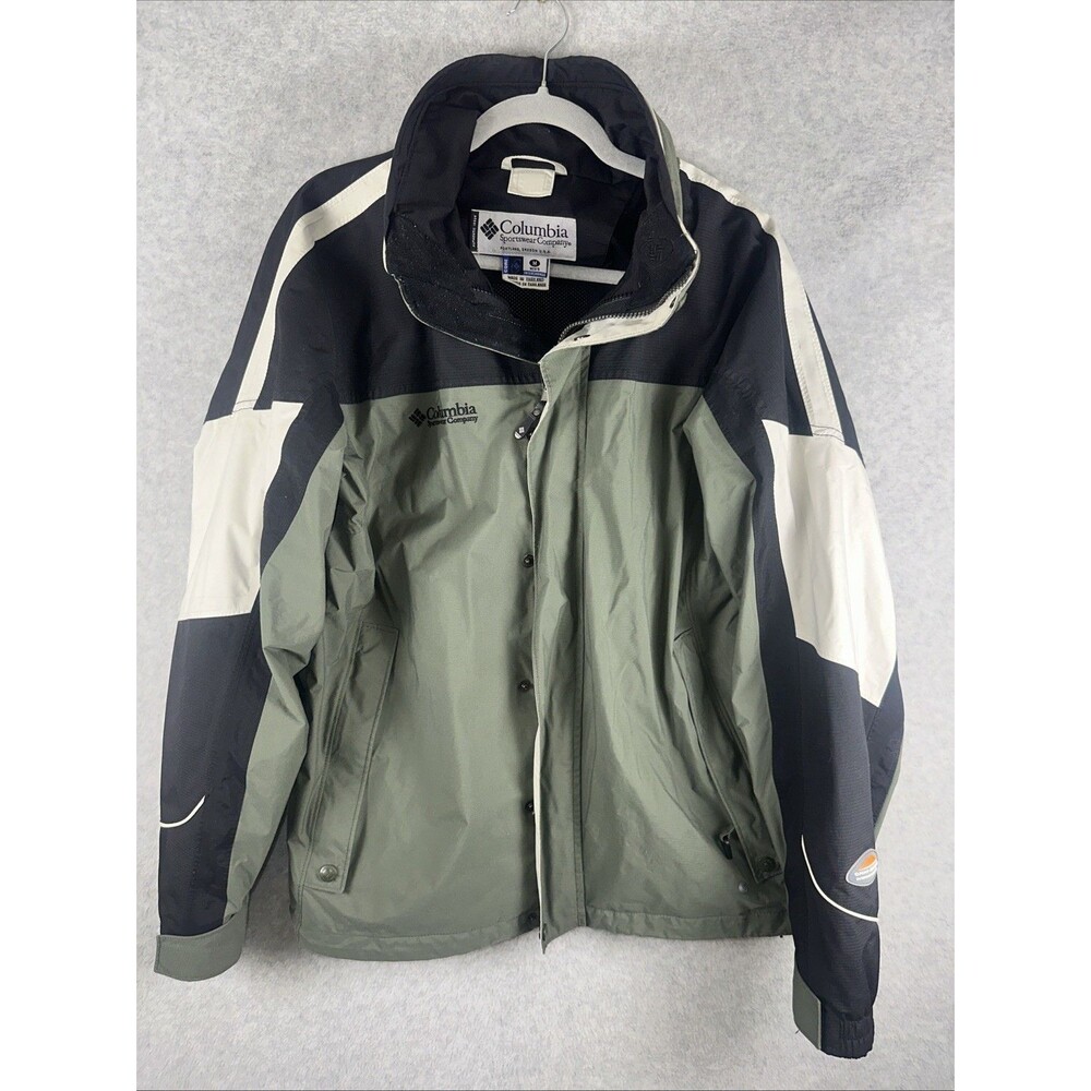 Columbia Men's Core 3-In-1 Snow Jacket Size M Omni Shield Waterproof Colorblock